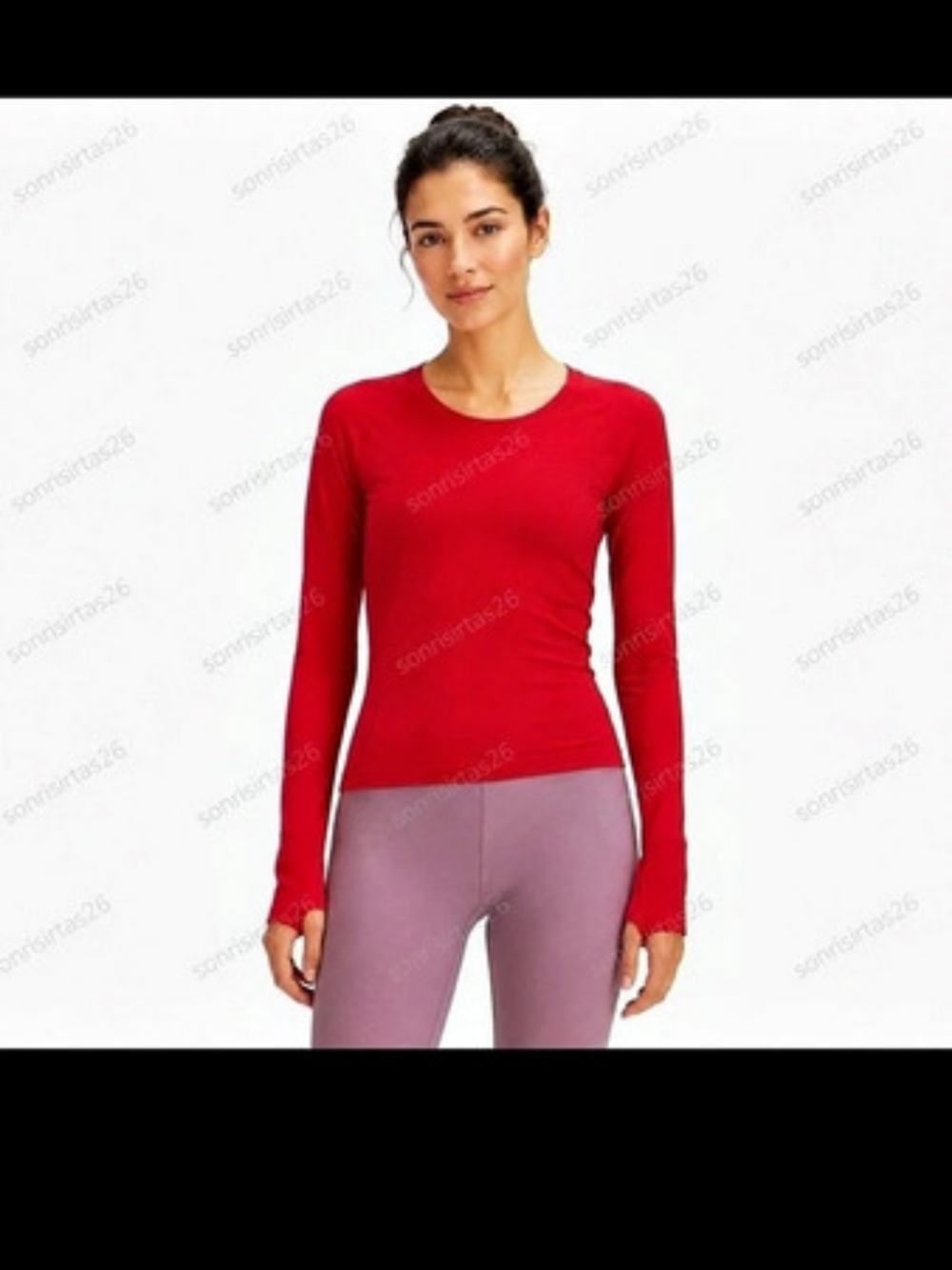 lululemon Swiftly Tech Long-Sleeve Shirt 2.0 Red